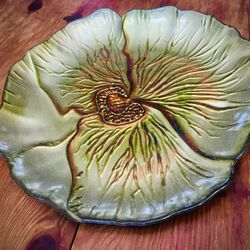 Beautiful Ceramic Leaf Platter