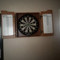 Dartboard With Cabinet