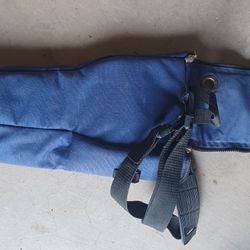 Portable Oxygen Tank Shoulder Strap Case.