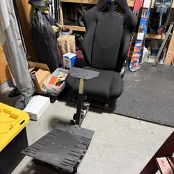 OpenWheeler GEN3 Racing Wheel Simulator Stand Cockpit Black