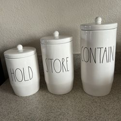 Rae Dunn Canisters
