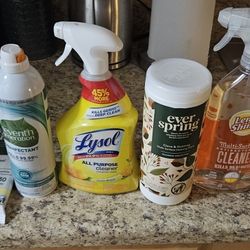 *Unused Cleaning Supplies