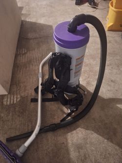 Pro team back vac