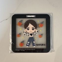 Lesserafim Kpop Sakura Flat Coaster Gashapon