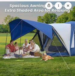 Esazn Truck Tent Polyester 6 People Screen Tent