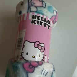 Hello Kitty Silky Touch Throw Blanket 