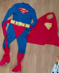 Superman Costume with Cape