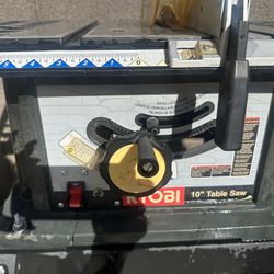 🪚 Ryobi 10” Table Saw w/ Stand – Great Working Condition