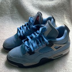 jordan 4  retro “university blue” 