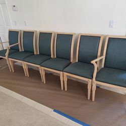 Wood Dining Table Chairs Set Of 6