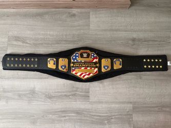 W United States Champion Title Belt