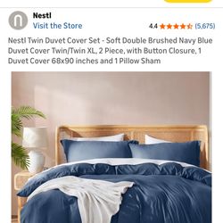 Nestl Twin Duvet Cover - NEW
