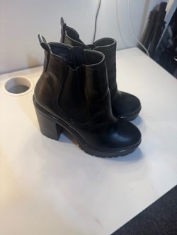 Black boots