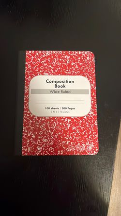 Composition book