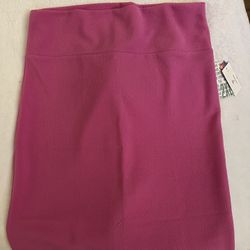 Lularoe Pink Cassie Skirt 