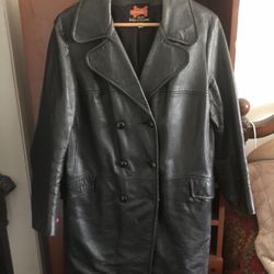 Leather Coat