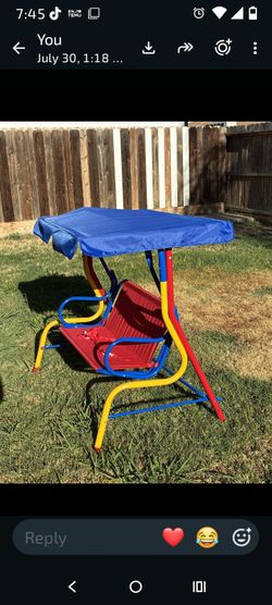 toddler swing