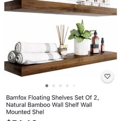 Bamboo Shelves 