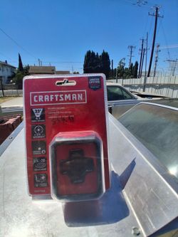 Craftsman red cross line laser