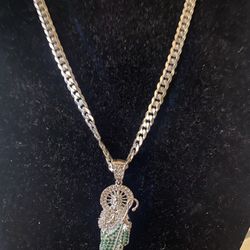 Cadena Con Dije Silver 9.25