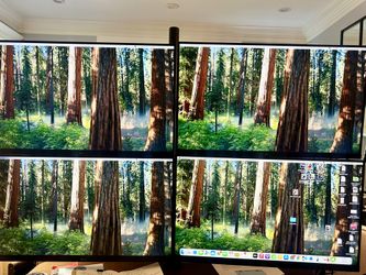 Monitors And Mounting Rack
