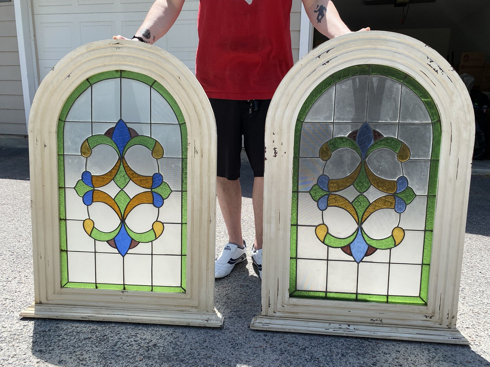 Antique Stained Glass Windows