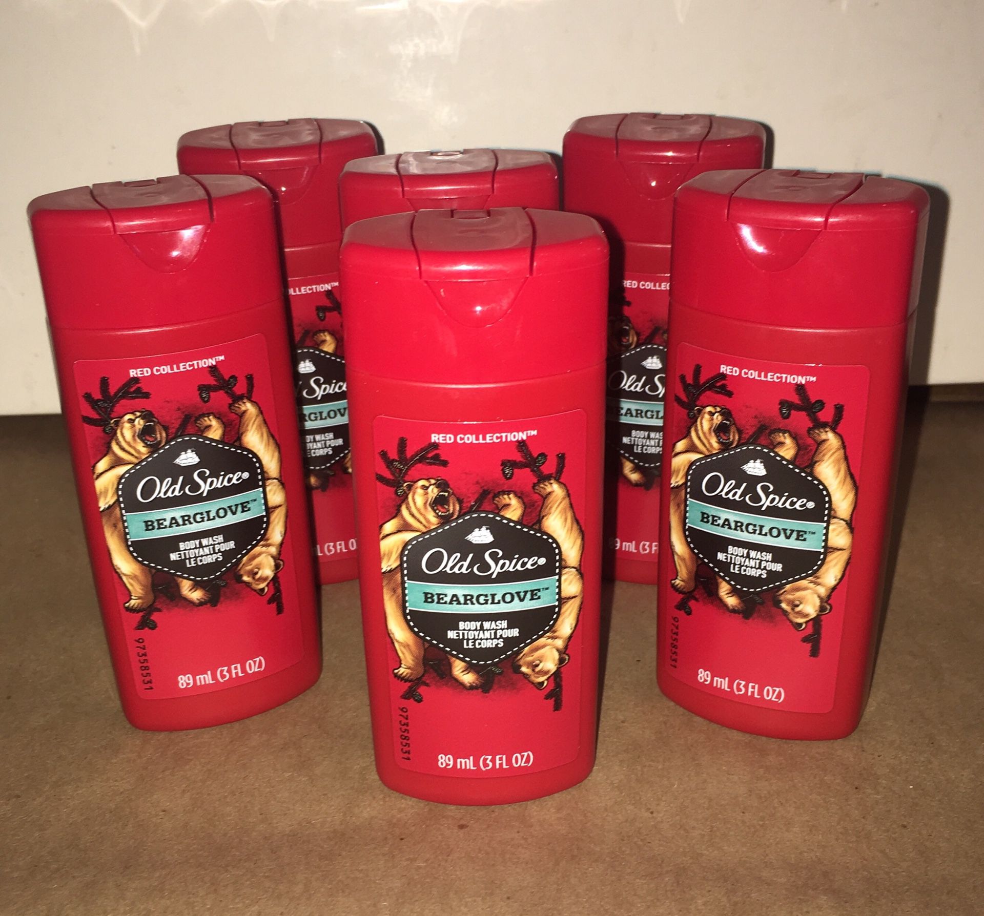 Old Spice Bearglove Mens Travel Size Body Wash