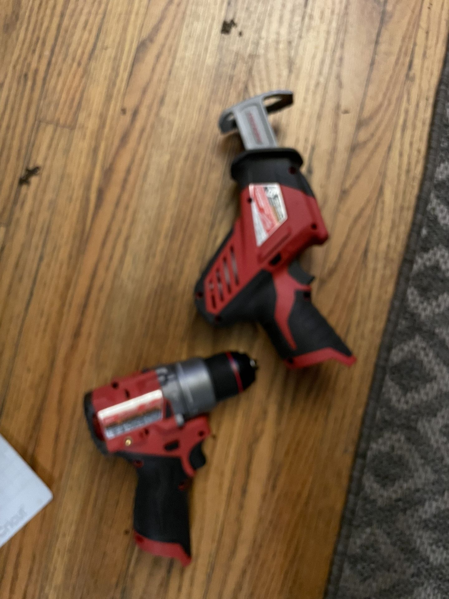Milwaukee Fuel Hammer Drill And Hacksaw Brand New
