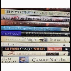 Becky Tirabassi Books, $7 each