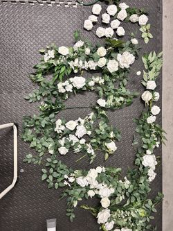 Artificial Roses - Wedding Decor- White - Boda 