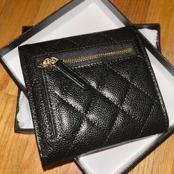 Chanel Classic Flap Coin Purse Caviar Leather 