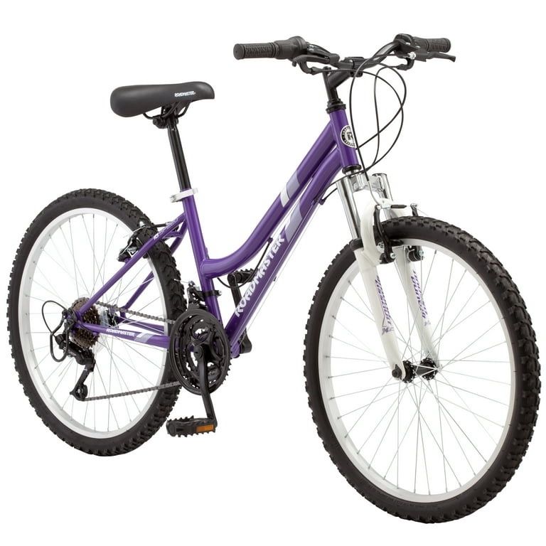 Roadmaster 24" Granite Peak Girls Mountain Bike, Purple
