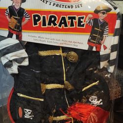 Kids Pirate Halloween Costume 