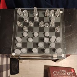 Glass Chess Set