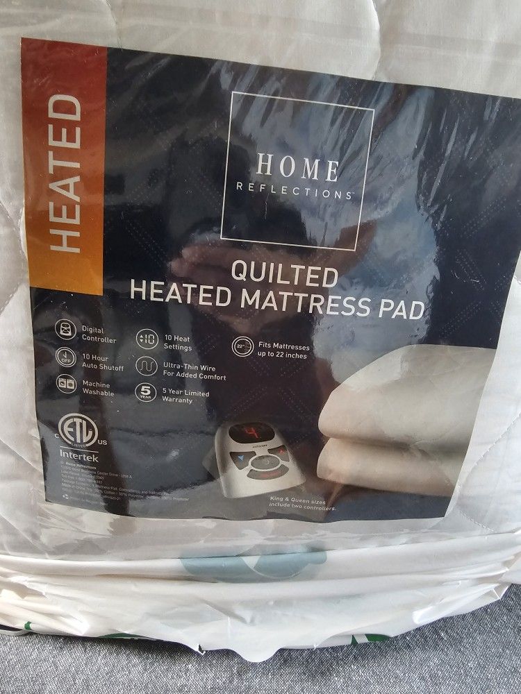 Queen Size Quilted Mattress Pad