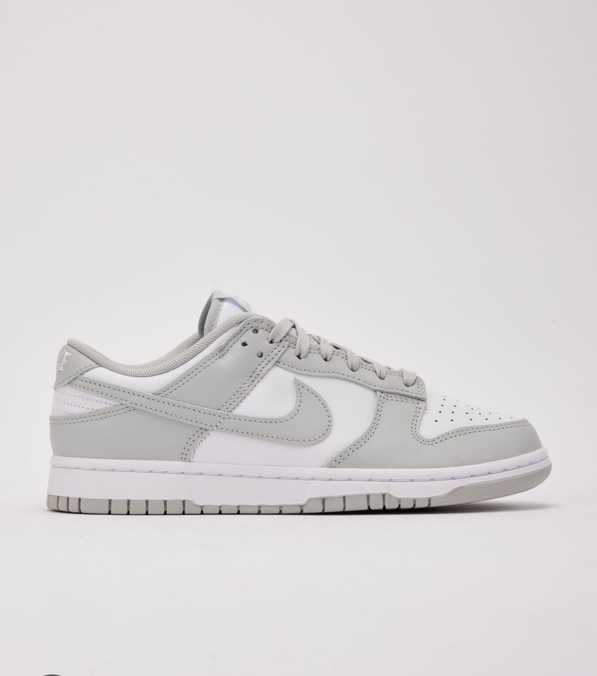 Gray And White Dunks
