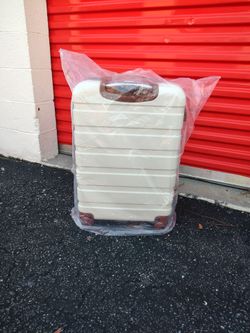 Hard Shell Rolling Carry-On Suitcase