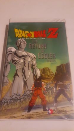 Dragon Ball Z The Return of Cooler VHS movie tape