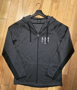 OAKLEY MENS SIZE MEDIUM ZIP UP