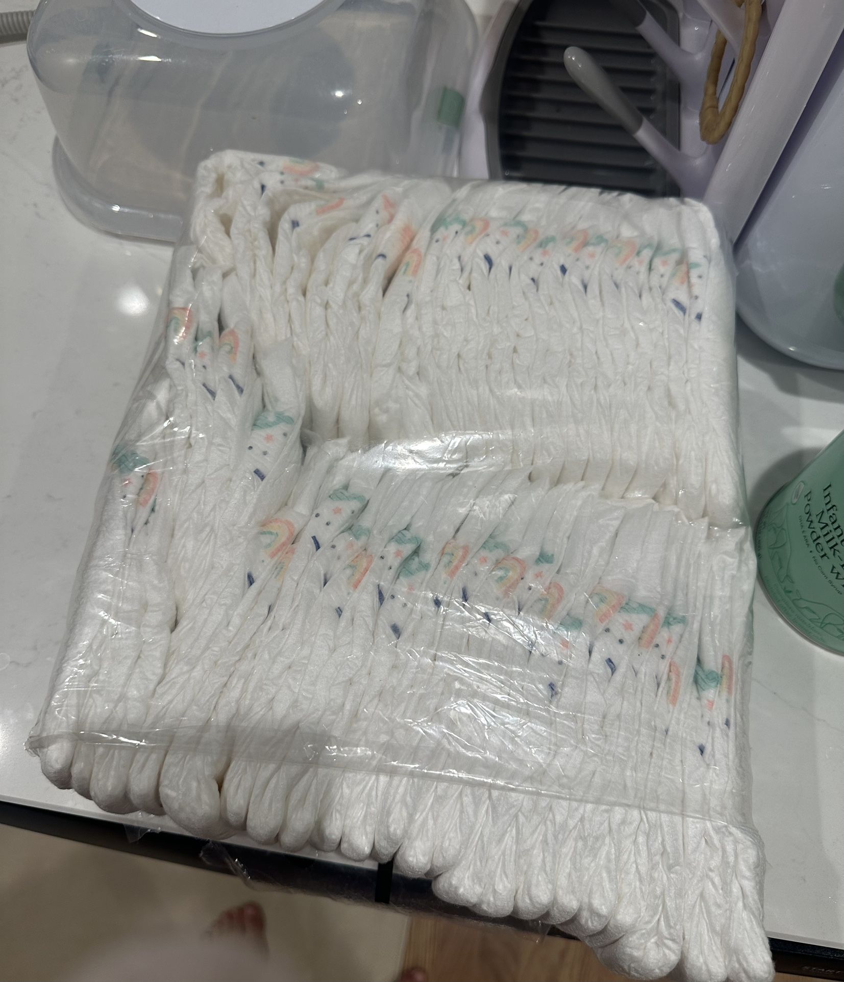 Size 1 Diapers - 62 Count