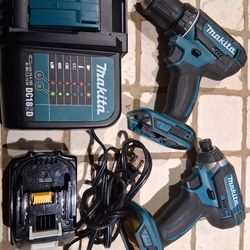 Makita Lxt Drill And Impact Set