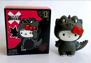 TRADE McDonald's Godzilla Hello Kitty Toy #1