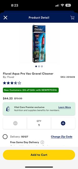 Fluval Aquarium Gravel Cleaner