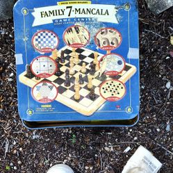 Family 7 Mancala Board Set