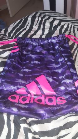 Adidas drawstring bag