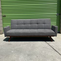 *Free Delivery* Modern Gray Wayfair Couch Sleeper Sofa Futon Bed 