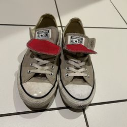 Beige Converse 9W