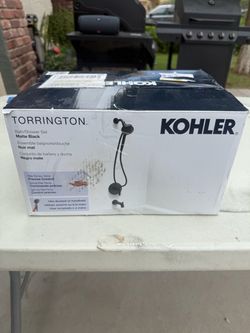 Kohler Torrington Bath/Shower Set Matte Black