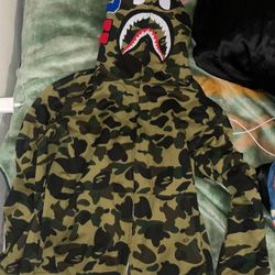 Bathing Ape Full Zip Hoodie 