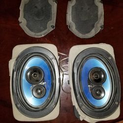 car audio spealers set of 4....bocinas para carro set de 4
